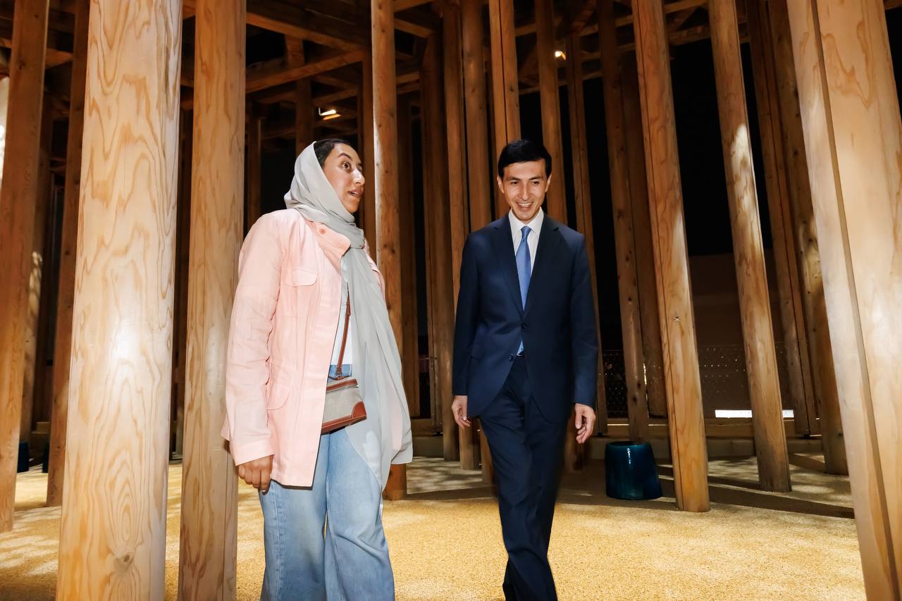the-uzbekistan-pavilion-at-expo-2025-was-visited-by-senior-advisor-to-the-minister-of-culture-of-the-kingdom-of-saudi-arabia