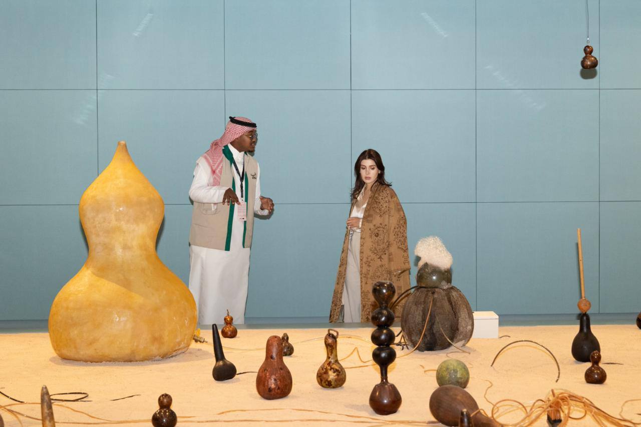 in-riyadh-the-chairperson-of-the-uzbekistan-art-and-culture-development-foundation-gayane-umerova-joined-the-opening-of-the-3rd-edition-of-the-diriyah-contemporary-art-biennale-2026