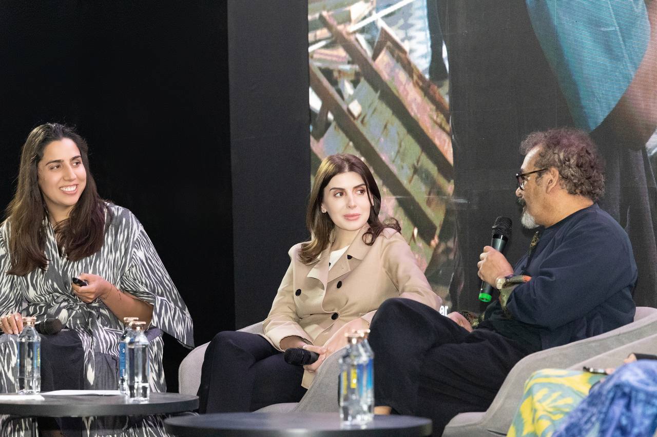 the-chairperson-of-the-uzbekistan-culture-and-art-development-fund-and-commissioner-of-the-bukhara-biennale-gayane-umerova-took-part-in-the-india-art-fair-2025-in-new-delhi